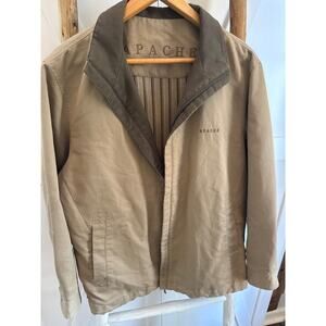 Apache Vintage Chore Field Canvas Jacket Mens Large
